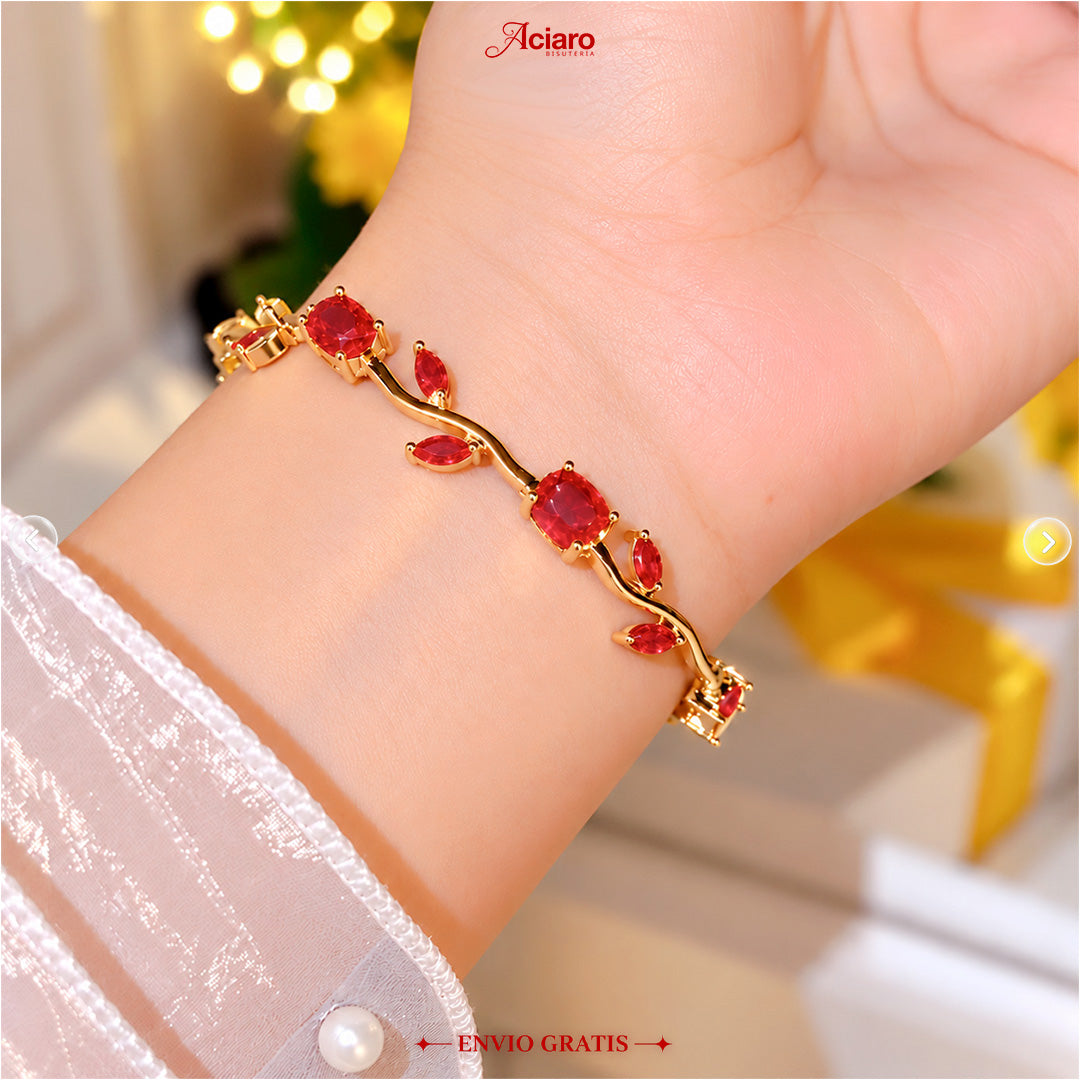 Pulsera tulipán Roja 🌷❤️