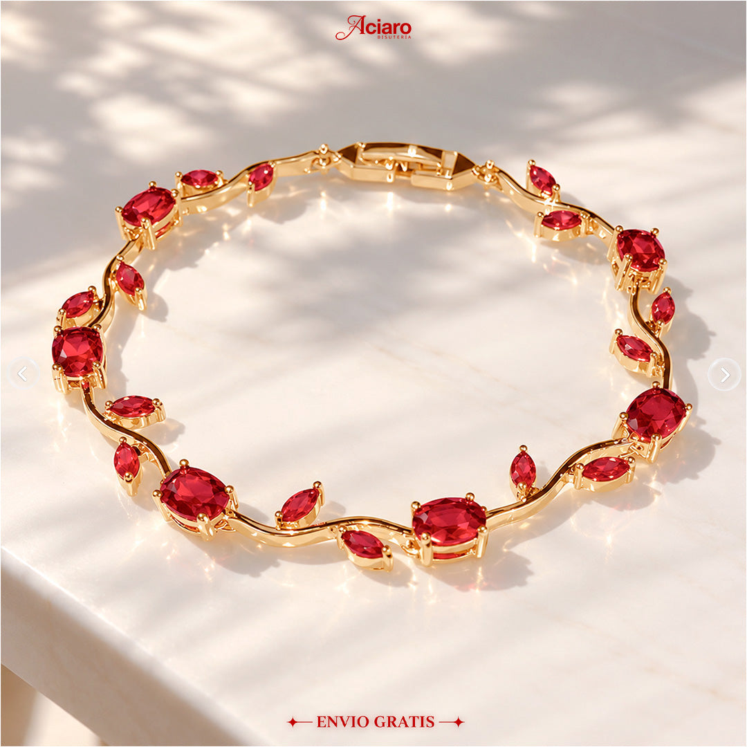 Pulsera tulipán Roja 🌷❤️