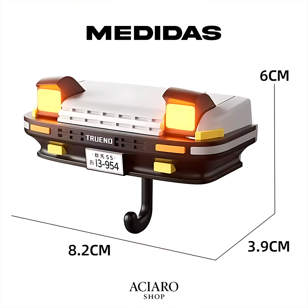 Colgallaves Trueno 🚗✨ – Con Luces Automáticas