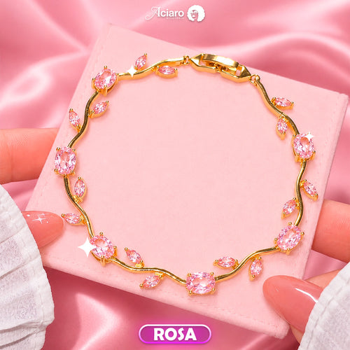 Pulsera tulipán Rosada🌷🩷