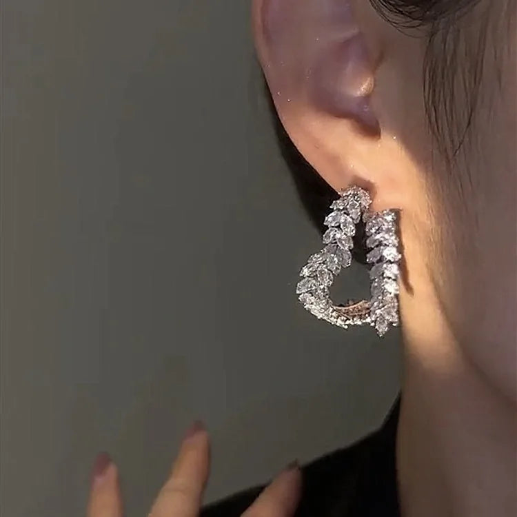 Arete Corazón de Cristal 💎